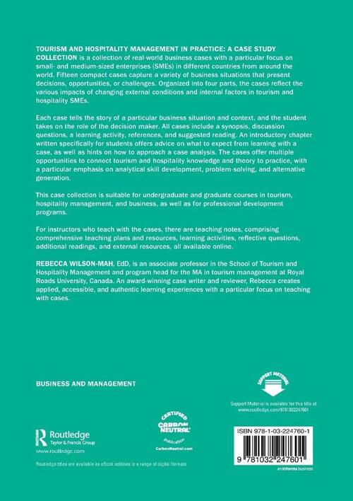 Tourism and Hospitality Management in Practice