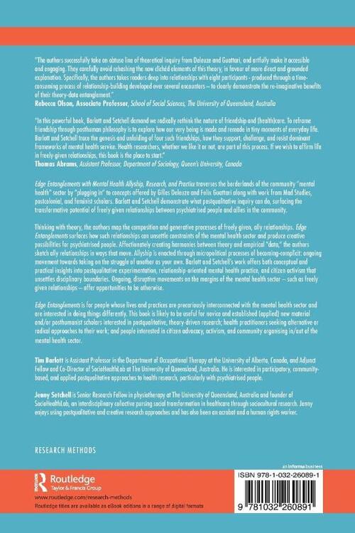 Edge Entanglements with Mental Health Allyship, Research, and Practice