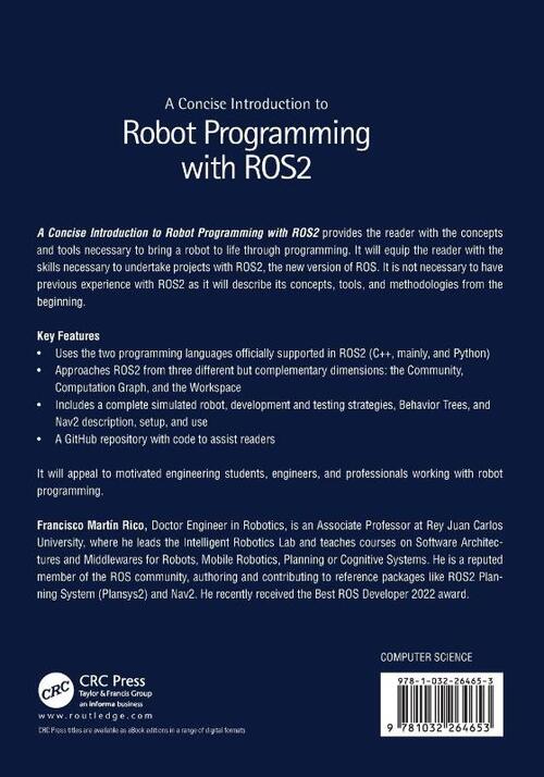 A Concise Introduction to Robot Programming with ROS2
