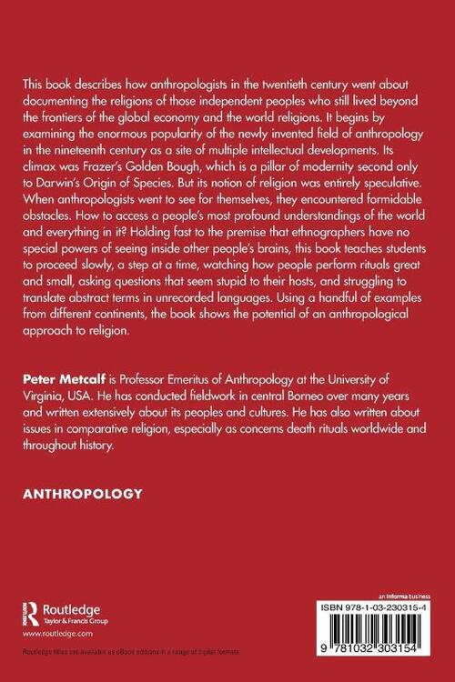 The Anthropology of Religion