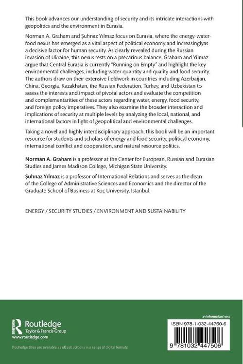 Energy, Environment and Geopolitics in Eurasia