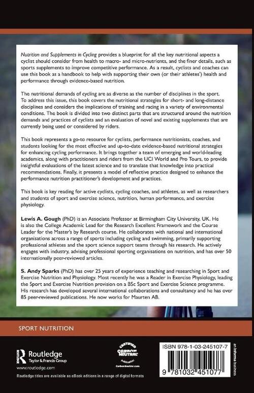 Nutrition and Supplements in Cycling