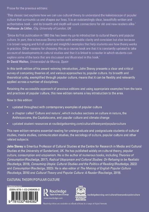 Cultural Theory and Popular Culture