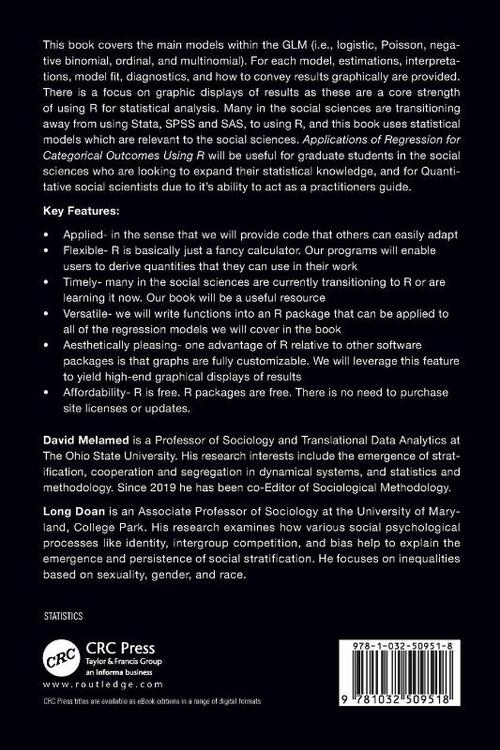 Applications of Regression for Categorical Outcomes Using R