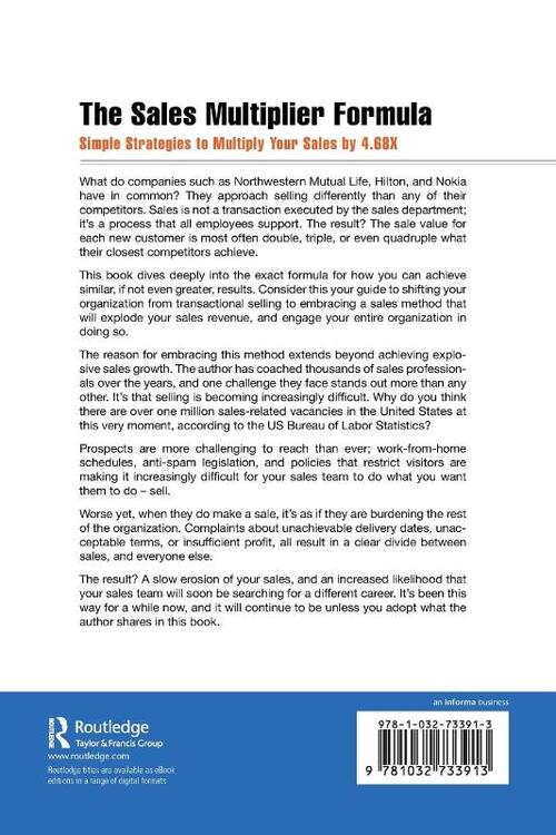 The Sales Multiplier Formula