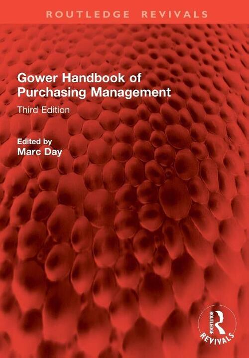 Gower Handbook of Purchasing Management