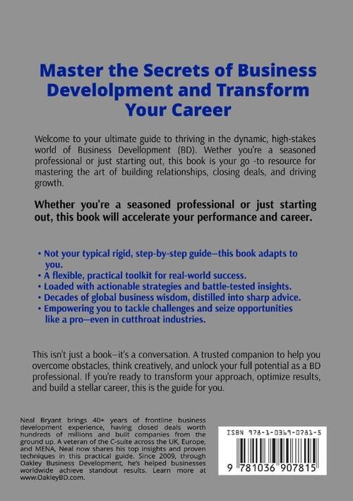 The Business Development Playbook