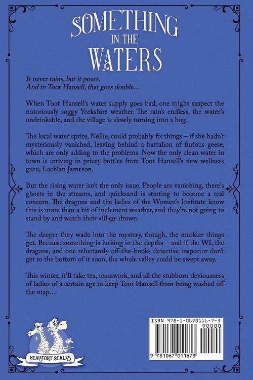 Something in the Waters - a cozy mystery (with dragons)