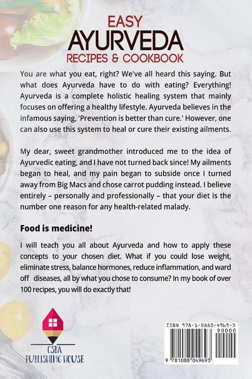 Easy Ayurveda Recipes & Cookbook