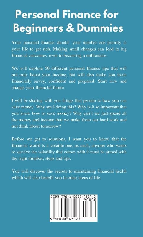 Personal Finance for Beginners & Dummies