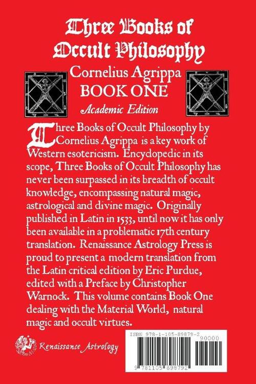 Three Books of Occult Philosophy Book One