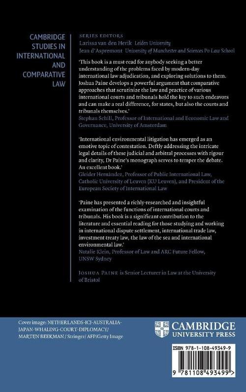 The Functions of International Adjudication and International Environmental Litigation
