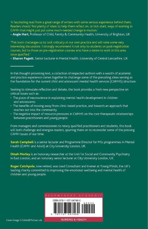 Critical Issues in Child and Adolescent Mental Health