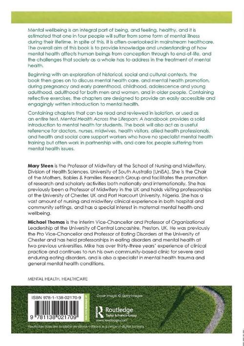 Mental Health Across the Lifespan