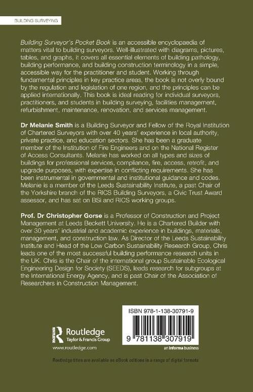 Building Surveyor’s Pocket Book