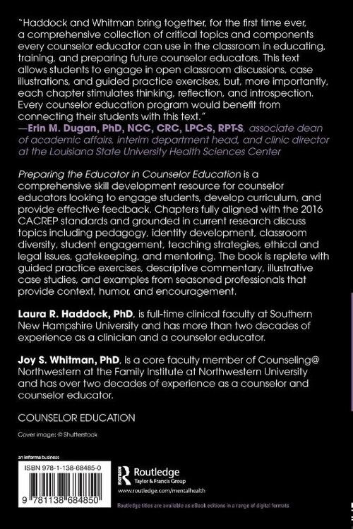 Preparing the Educator in Counselor Education