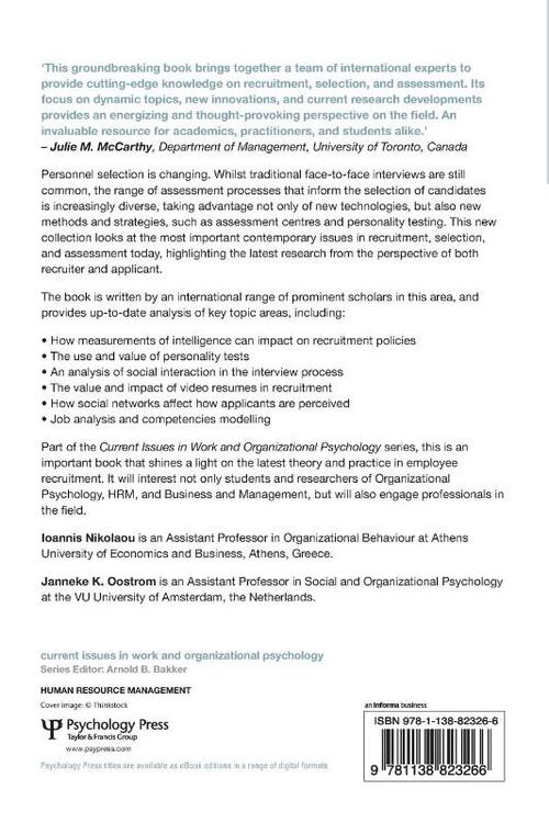 Employee Recruitment, Selection, and Assessment