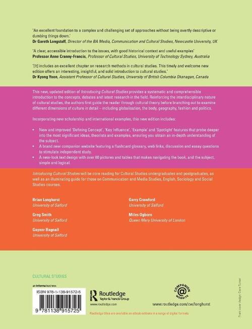 Introducing Cultural Studies