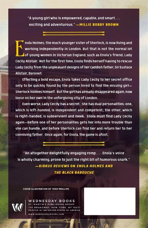 Enola Holmes and the Elegant Escapade