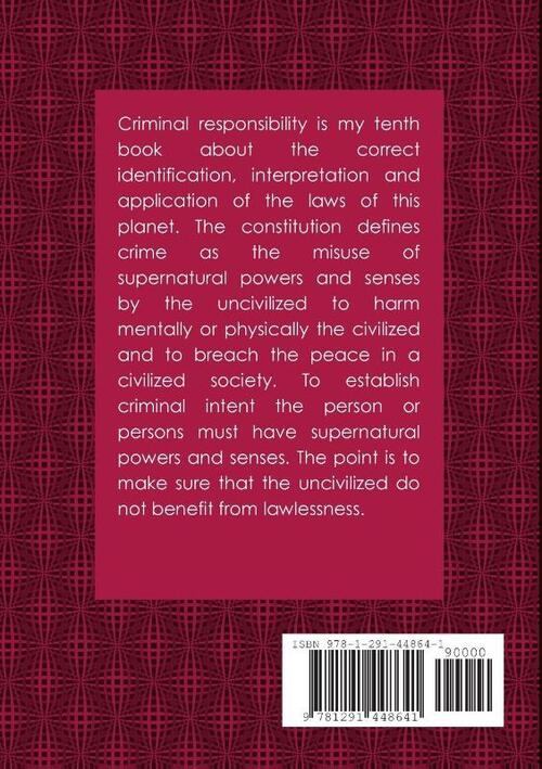 Criminal Responsibility