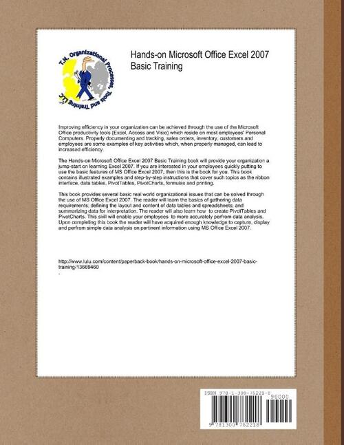 Hands-on Microsoft Office Excel 2007 Basic Training