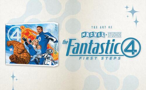 Marvel Studios' The Fantastic Four: First Steps - The Art Of The Movie Deluxe Edition Slipcase