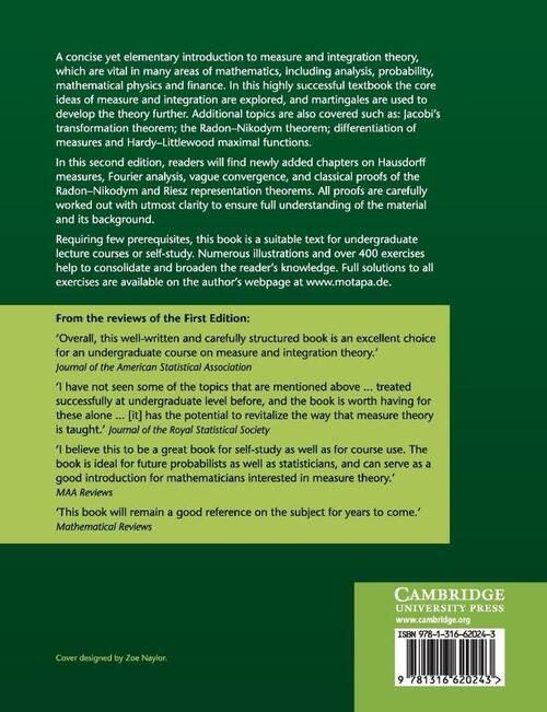 Measures, Integrals and Martingales