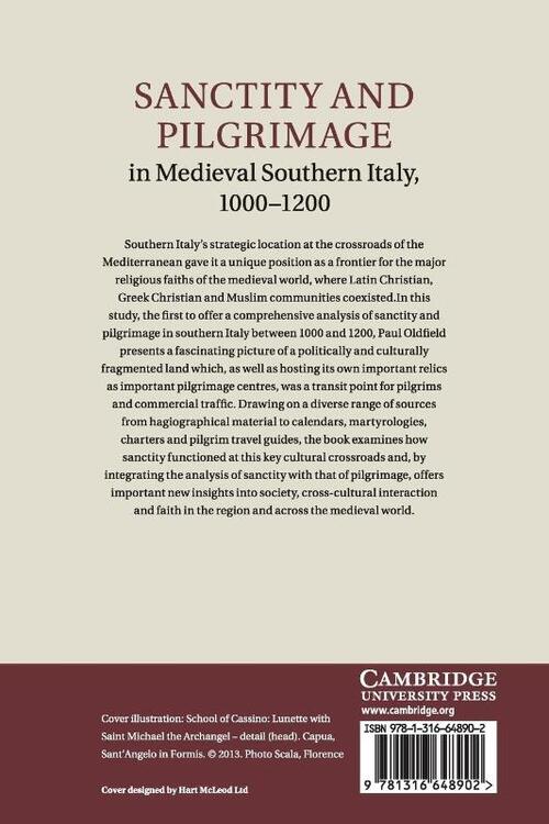 Sanctity and Pilgrimage in Medieval Southern Italy, 1000–1200