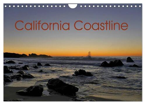 California Coasline (Wall Calendar 2025 DIN A4 landscape), CALVENDO 12 Month Wall Calendar