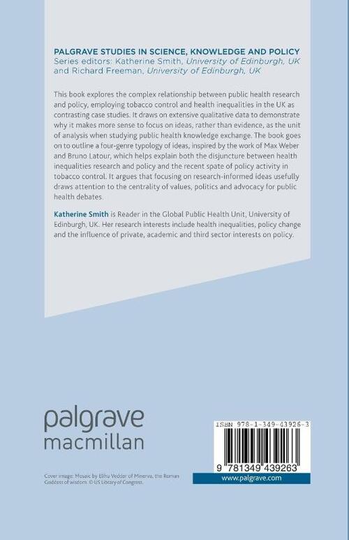 Beyond Evidence Based Policy in Public Health