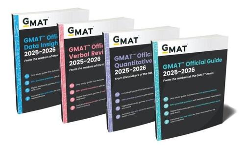 GMAT Official Guide 2025-2026 Bundle