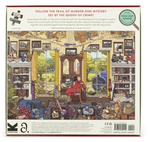 The World Of Agatha Christie: 1000-Piece Jigsaw