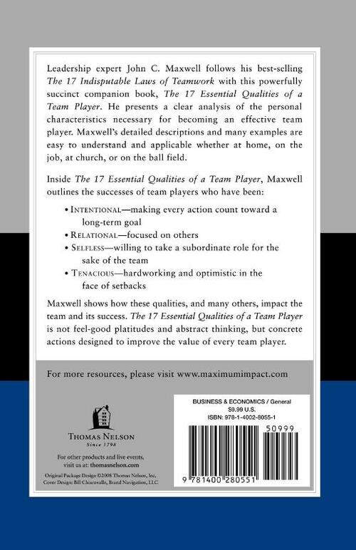 The 17 Essential Qualities of a Team Player