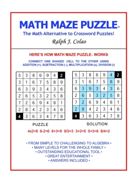 Math Maze Puzzle
