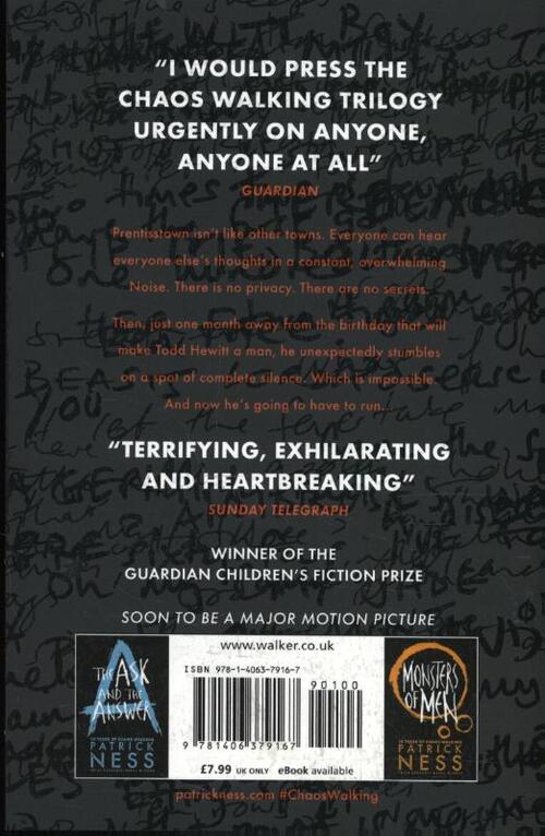 The Knife of Never Letting Go