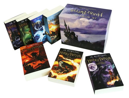 voetstappen Rekwisieten steak Harry Potter - The complete collection, J.K. Rowling | Boek | 9781408856772  | Bruna