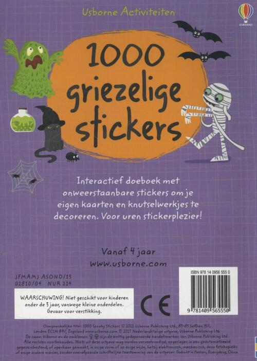 1000 Griezelige Stickers