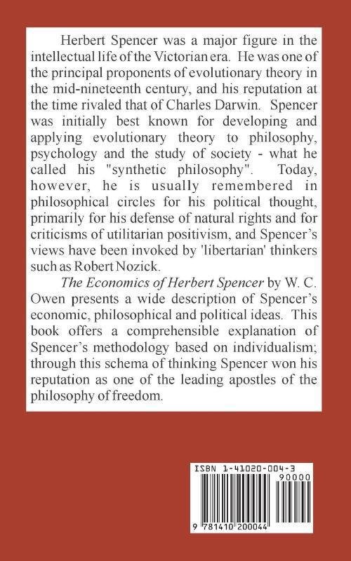 The Economics of Herbert Spencer