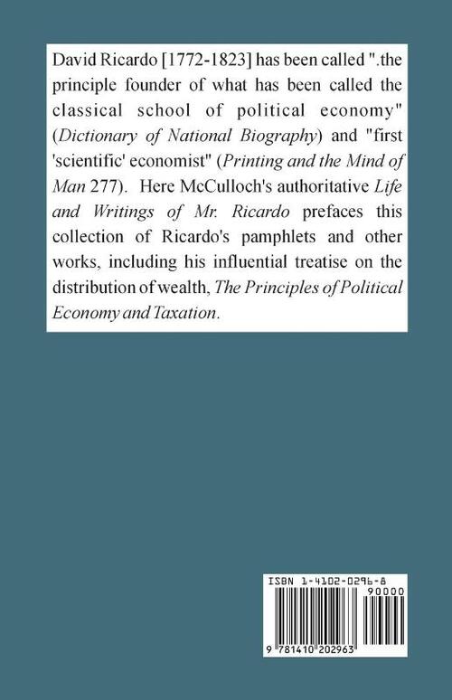 The Works of David Ricardo