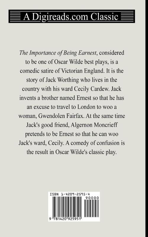 The Importance of Being Earnest