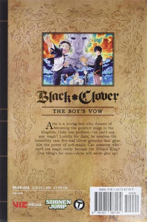 Black Clover, Vol. 1