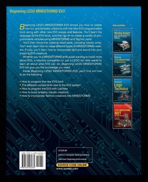 Beginning LEGO MINDSTORMS EV3