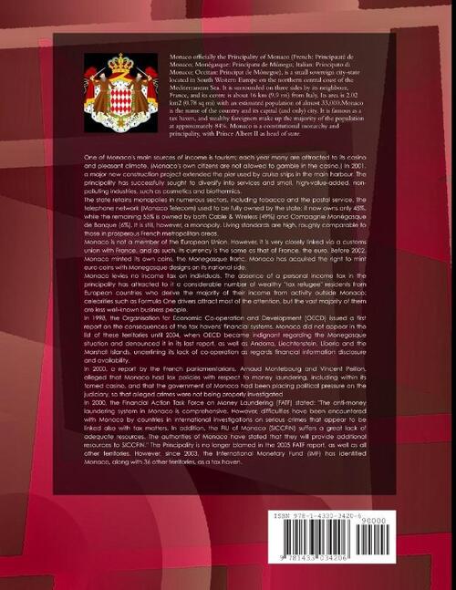 Monaco Offshore Tax Guide - Strategic, Practical Information, Regulations