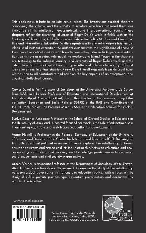 Education, Globalisation and the State