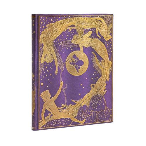 Hardcover Notizbuch Violet Fairy Ultra Liniert