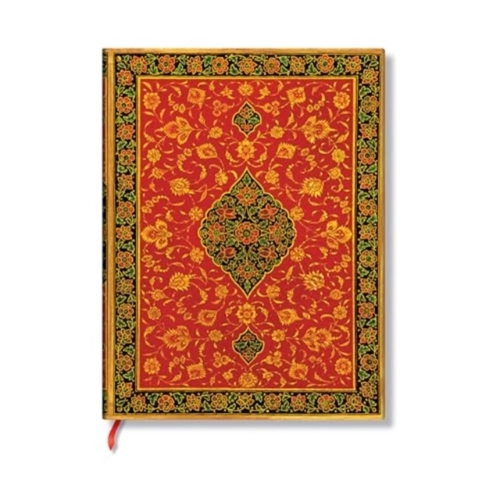 Layla (Persian Poetry) Midi Lined Hardback Journal (Elastic Band Closure)