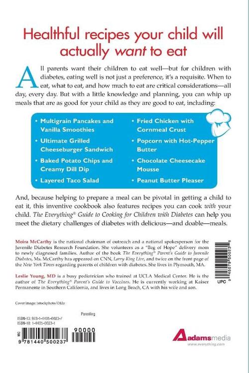 The "Everything" Guide to Cooking for Children with Diabetes