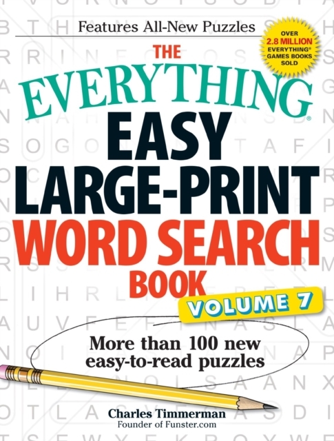 The Everything Easy Large-Print Word Search Book, Volume 7