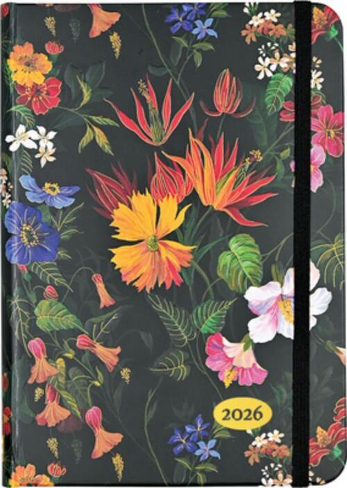2026 Floral Paradise Weekly Planner (16 Months, Sept 2025 to Dec 2026)