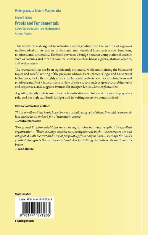 Proofs and Fundamentals